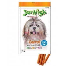 Jerhigh Dog Treats Carrot Stick 70 Gm Jerhigh Dog Treats Carrot Stick 70 Gm